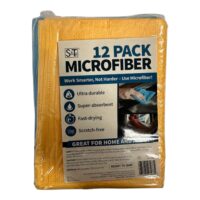 C-348801  12Pc Microfiber Towels