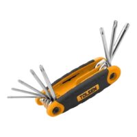 20069  8Pc Folding Torx Hex Key
