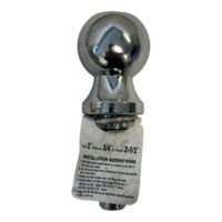 C-2853AT  Master 2"x3/4"x 2-1/2" Chrome Hitch Ball