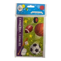 C-FDPT6690  8Pc Sport Invite Cards