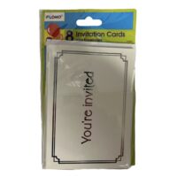 C-CA651  Flomo 8Pc Invite Cards