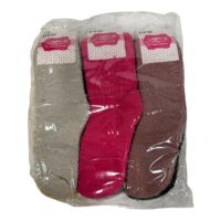 C-32120  Fuzzy Socks Solid