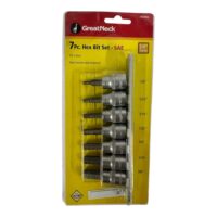 C-33625003  Greatneck 7Pc Hex Bit Set