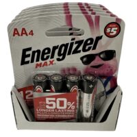 C-909435E  Energizer Max 4pk AA