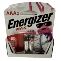 C-E92BP2  Energizer 2pk AAA Batteries