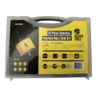 C-HOLESAWSAE  16Pc HSS Hole Saw Kit