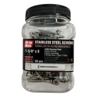 C-Maxs68124s  88Pc Stainless Trim Screws