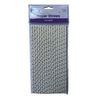 C-PT862  Flomo 16Pc Paper Straws
