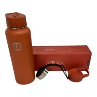 C-RustyRed 40oz Iron Flask Red
