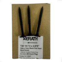C-T30-02 2.875" T30 Flat Head Wood Screws 50Pc