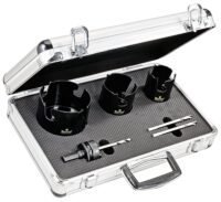 C-KMP03031N  Starrett 6Pc Tungsten Carbide Tipped Hole Saw Kit