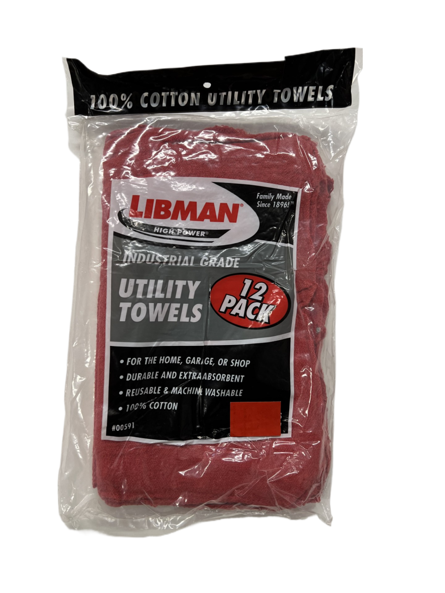 C-00591 Libman 12Pk Shop Towels | Tolsen Tools USA