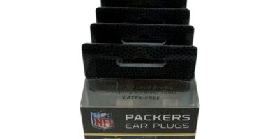 C-GBEARPLUGS  12Pc Green Bay Packer Ear Plugs