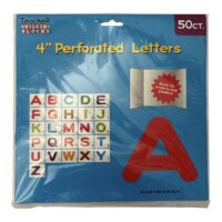 C-KTB443D  Flomo 4" Perforated Letters