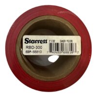 C-RBD-300   Starrett 3"x300' Red Caution Tape